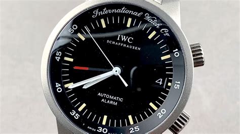 iwc gst alarm review|Review: An Ode to IWC GST Alarm .